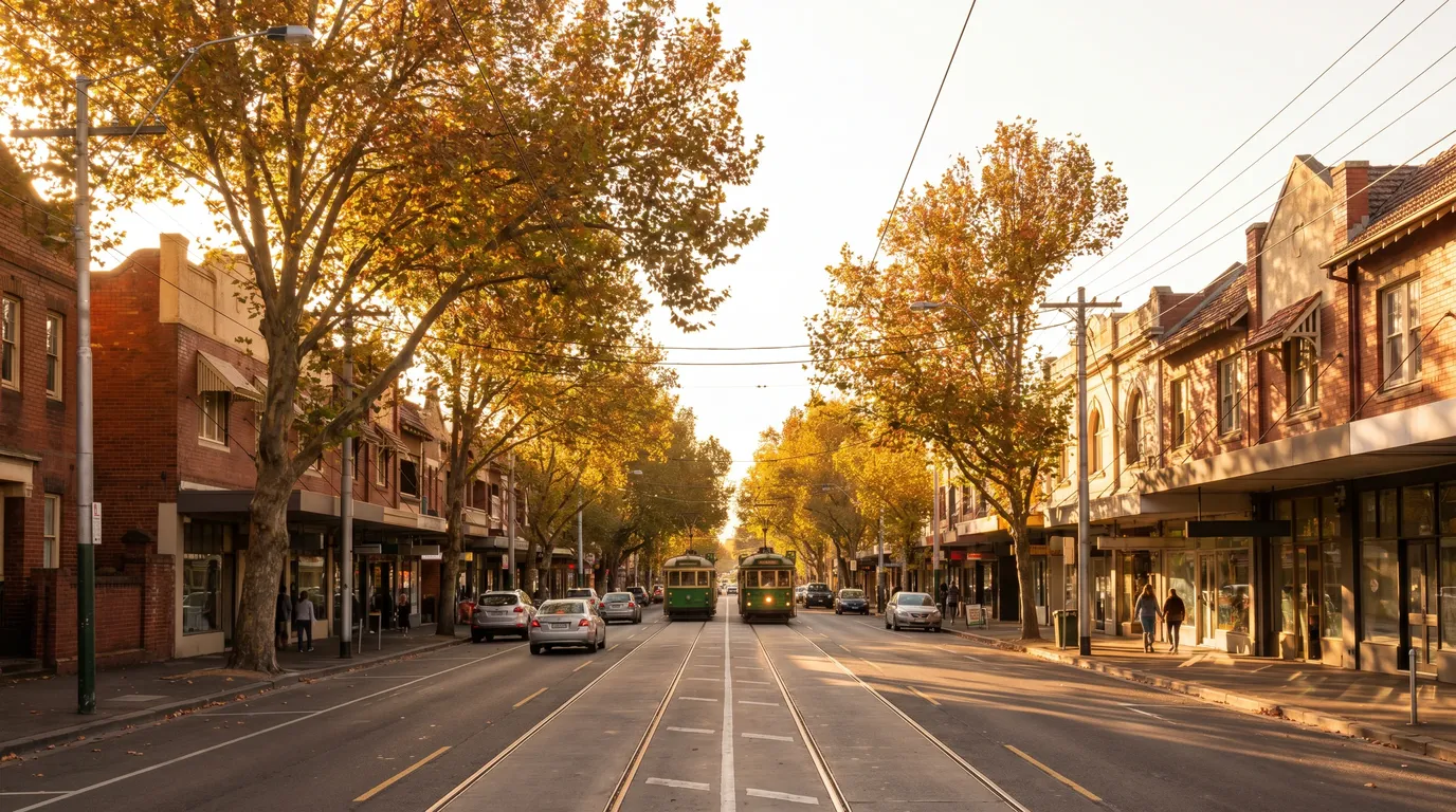 Removalists at work on a street in Camberwell